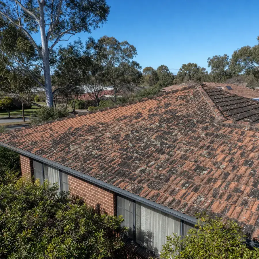 Terracotta Clean & Repoint in Woden Valley โ before