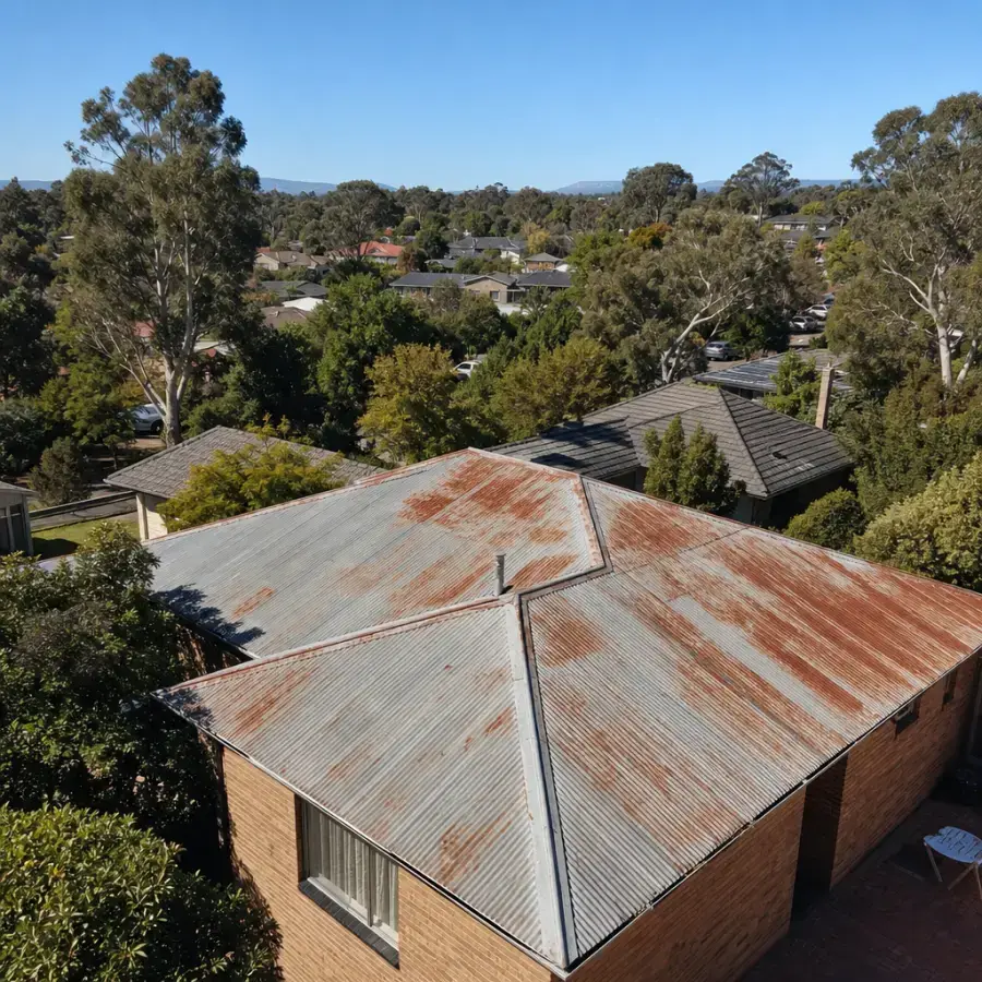 Tile-to-Metal Re-Roof in Tuggeranong โ before